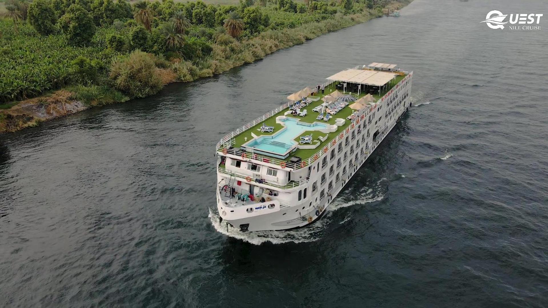 Nile Quest Cruise - 4 Or 7 Nights From Luxor Each Saturday And 3 Or 7 Nights From Aswan Each Wednesday Hotel Exterior photo